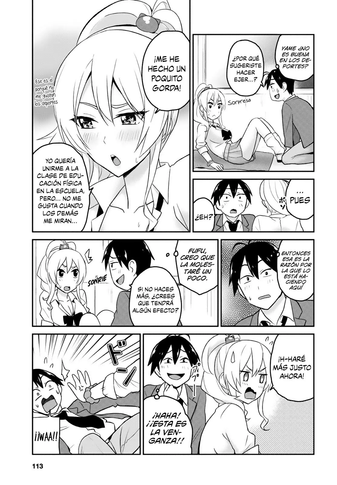 Hajimete no Gal capítulo 16 página 12