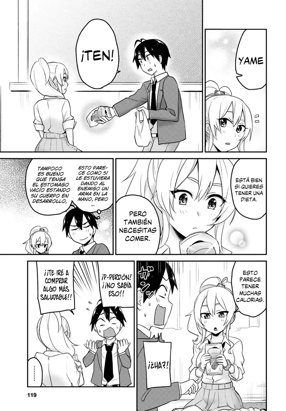 Hajimete no Gal capítulo 16 página 18