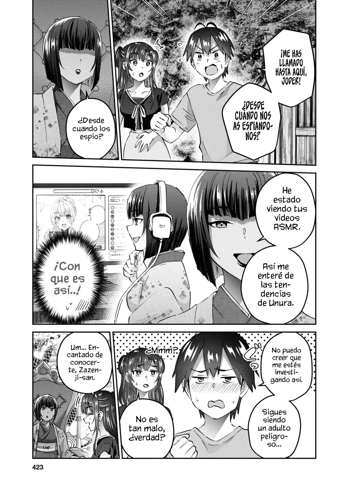 Hajimete no Gal capítulo 160 página 9