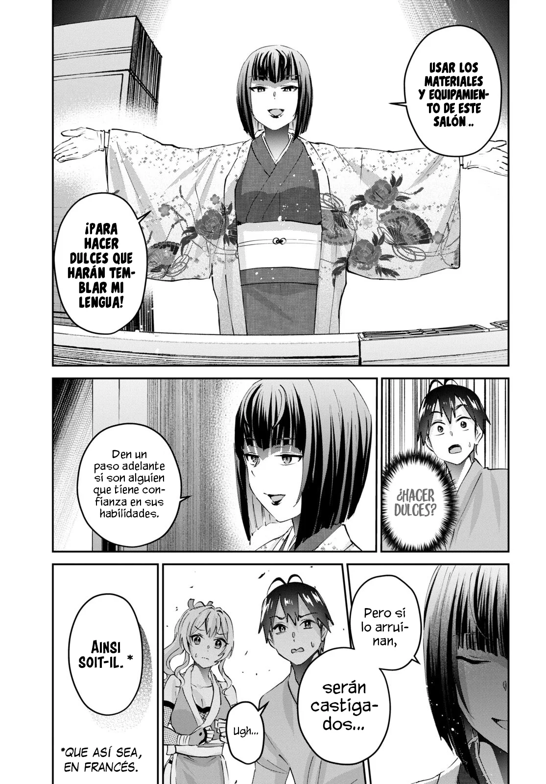 Hajimete no Gal capítulo 163 página 9