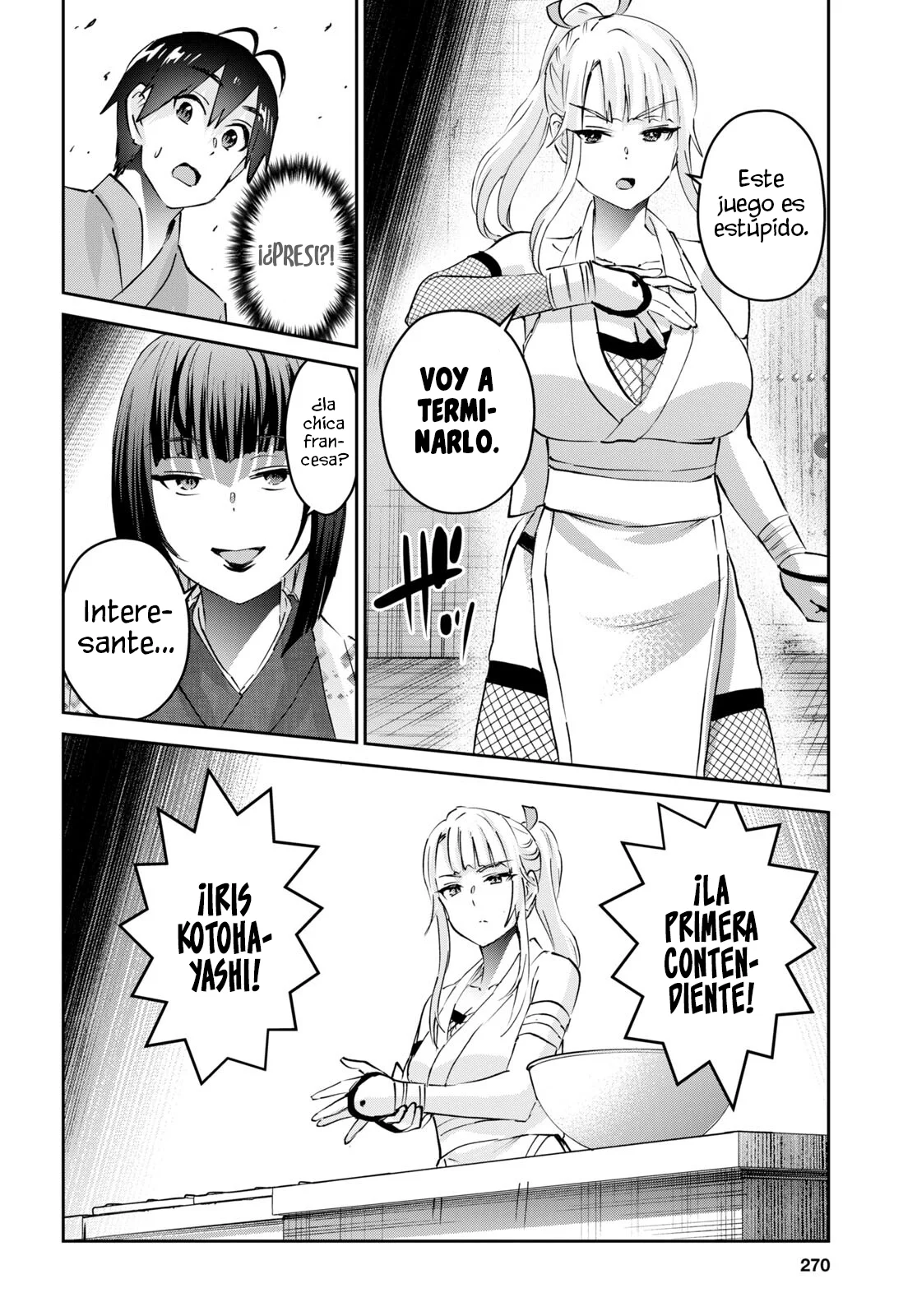 Hajimete no Gal capítulo 163 página 10