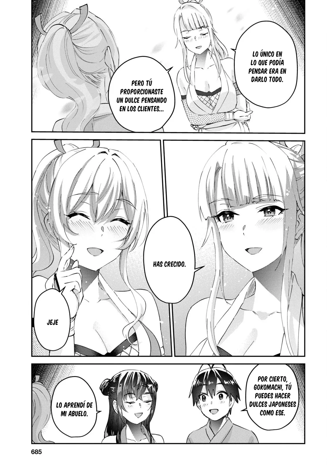 Hajimete no Gal capítulo 164 página 24