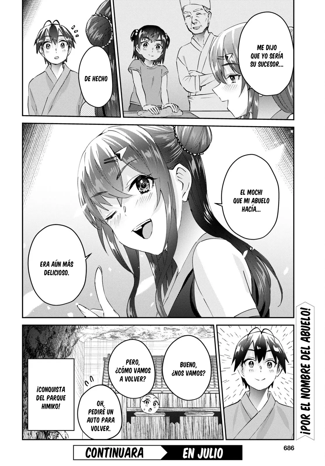 Hajimete no Gal capítulo 164 página 25
