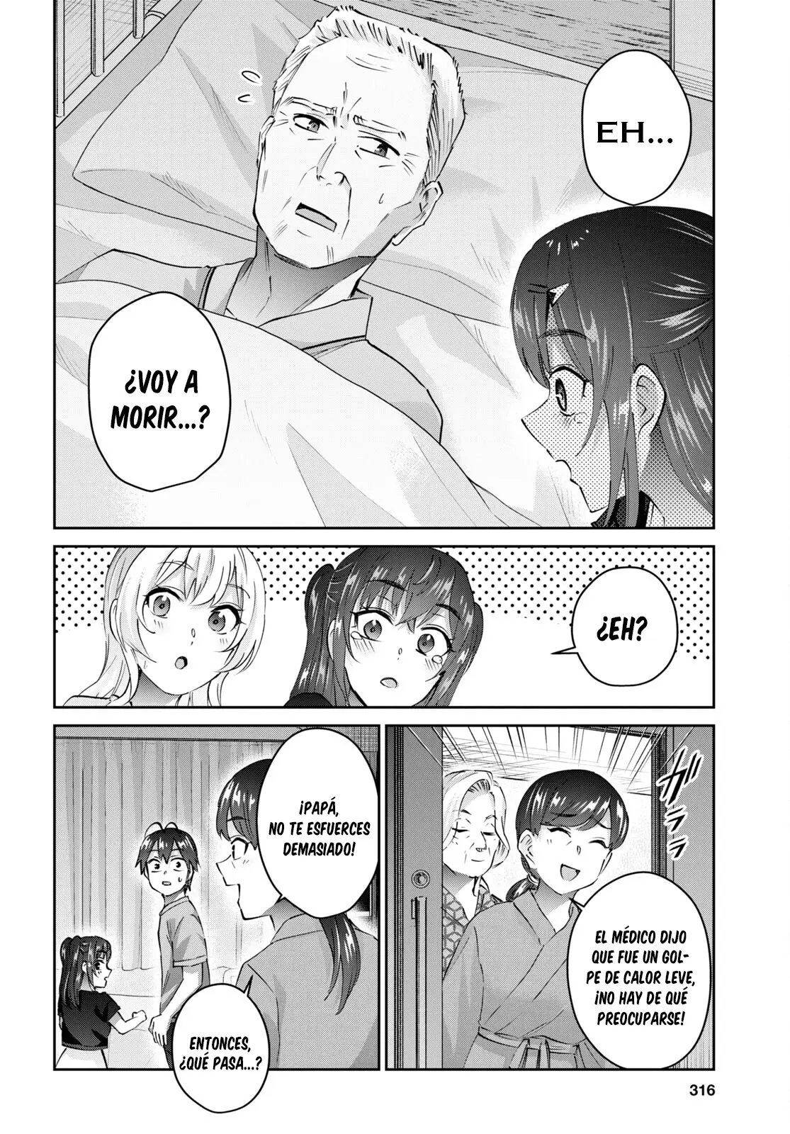 Hajimete no Gal capítulo 165 página 9