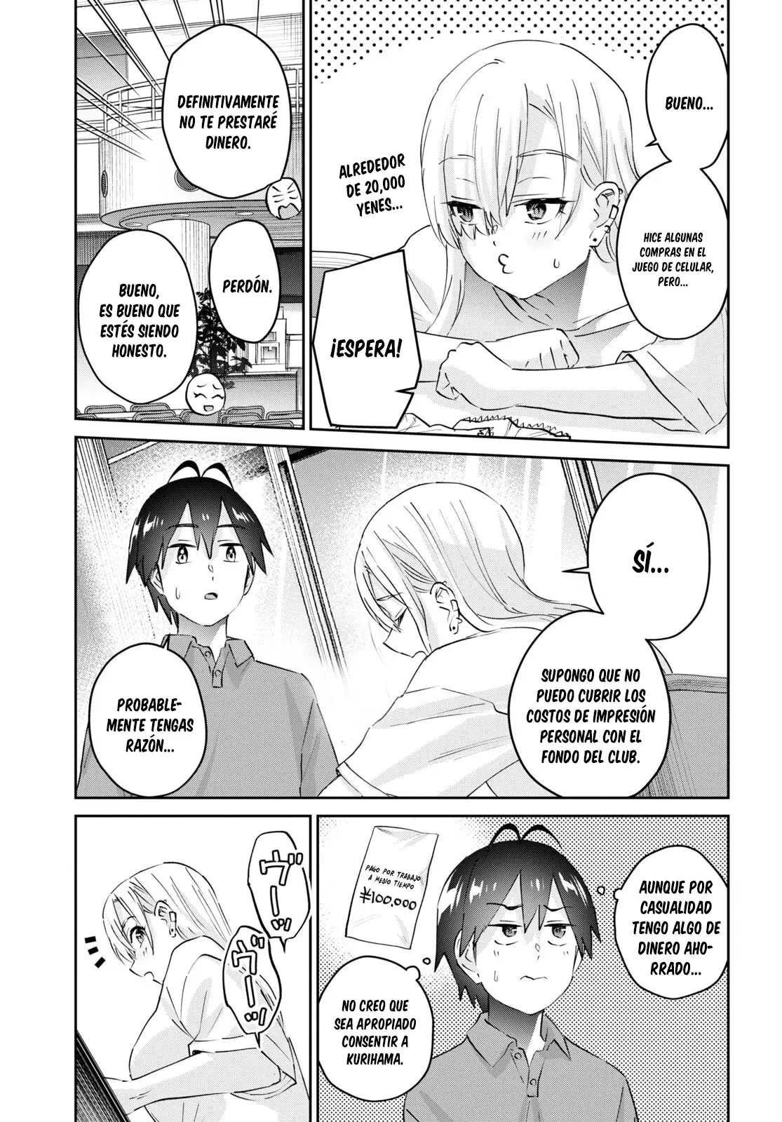 Hajimete no Gal capítulo 166 página 10