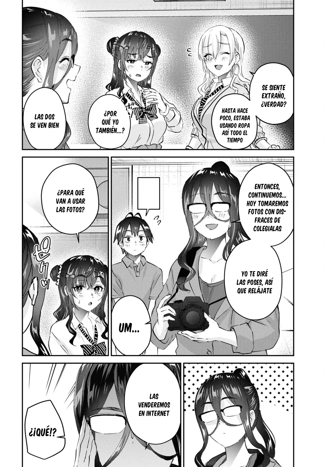 Hajimete no Gal capítulo 167 página 3
