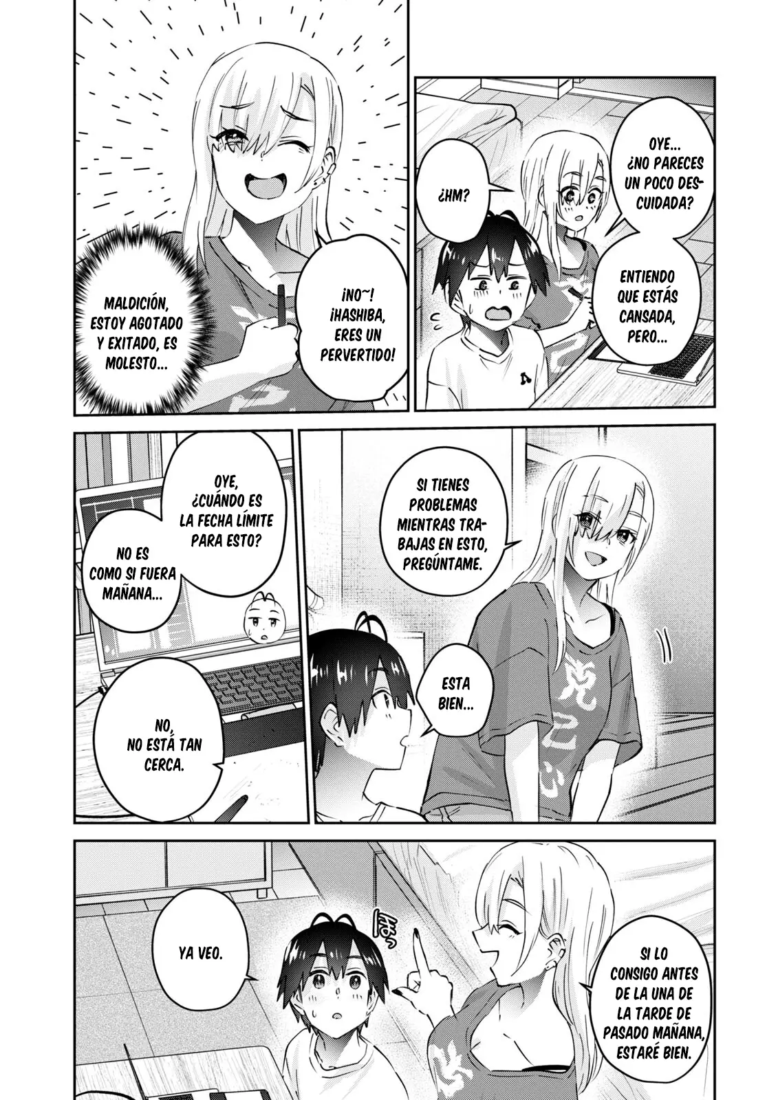 Hajimete no Gal capítulo 168 página 8