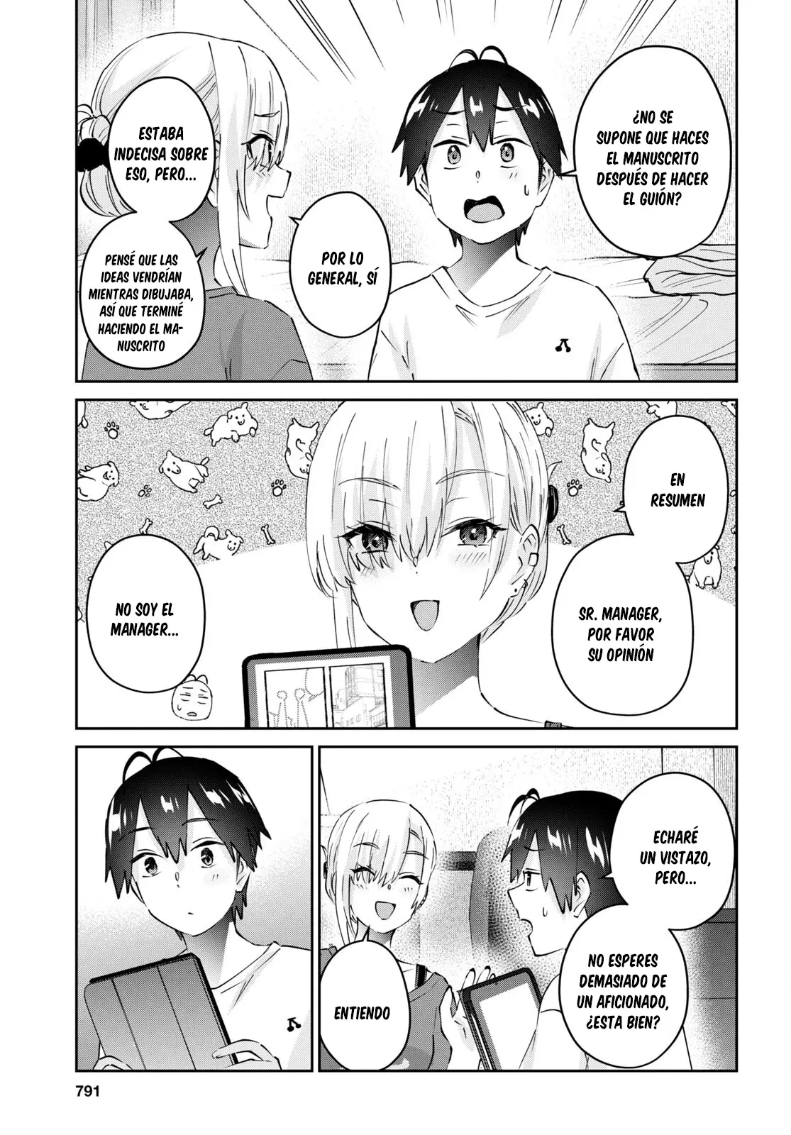 Hajimete no Gal capítulo 169 página 8