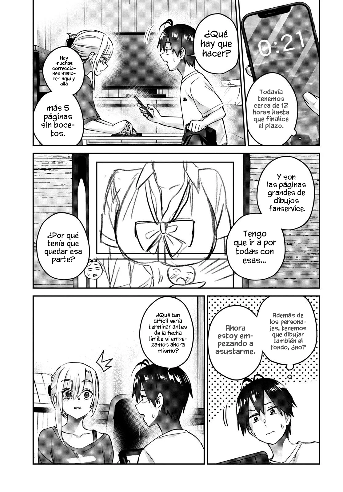 Hajimete no Gal capítulo 170 página 7