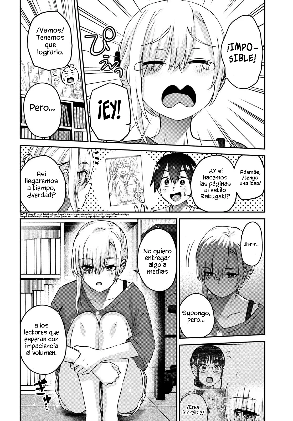 Hajimete no Gal capítulo 170 página 8