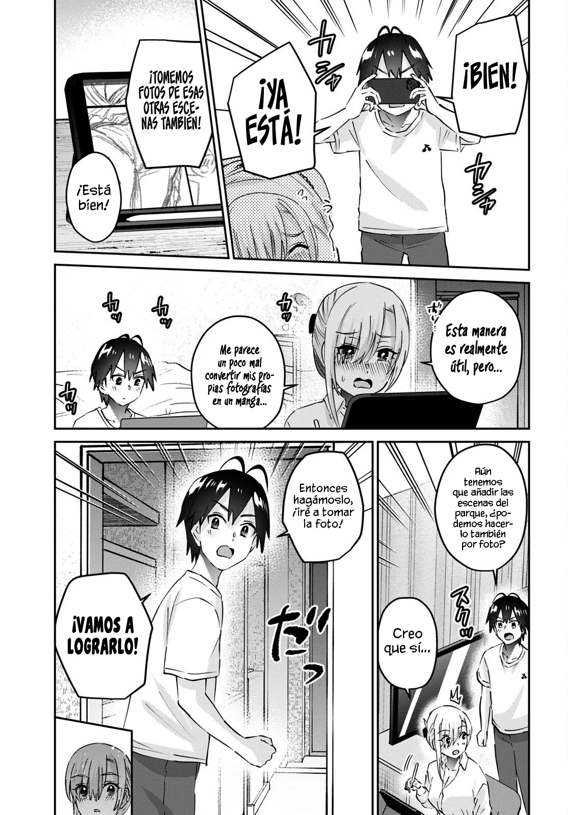 Hajimete no Gal capítulo 170 página 19
