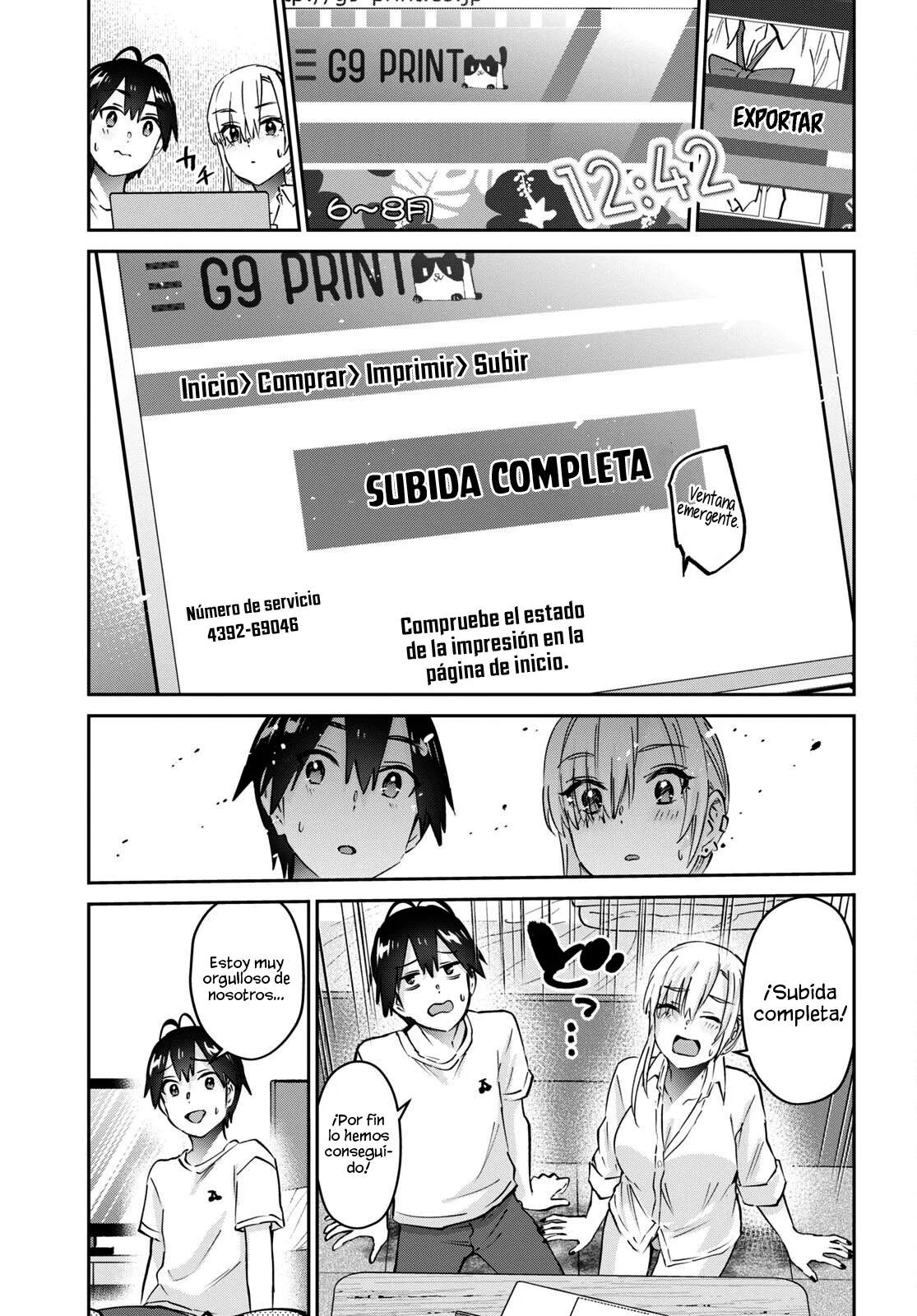 Hajimete no Gal capítulo 170 página 21