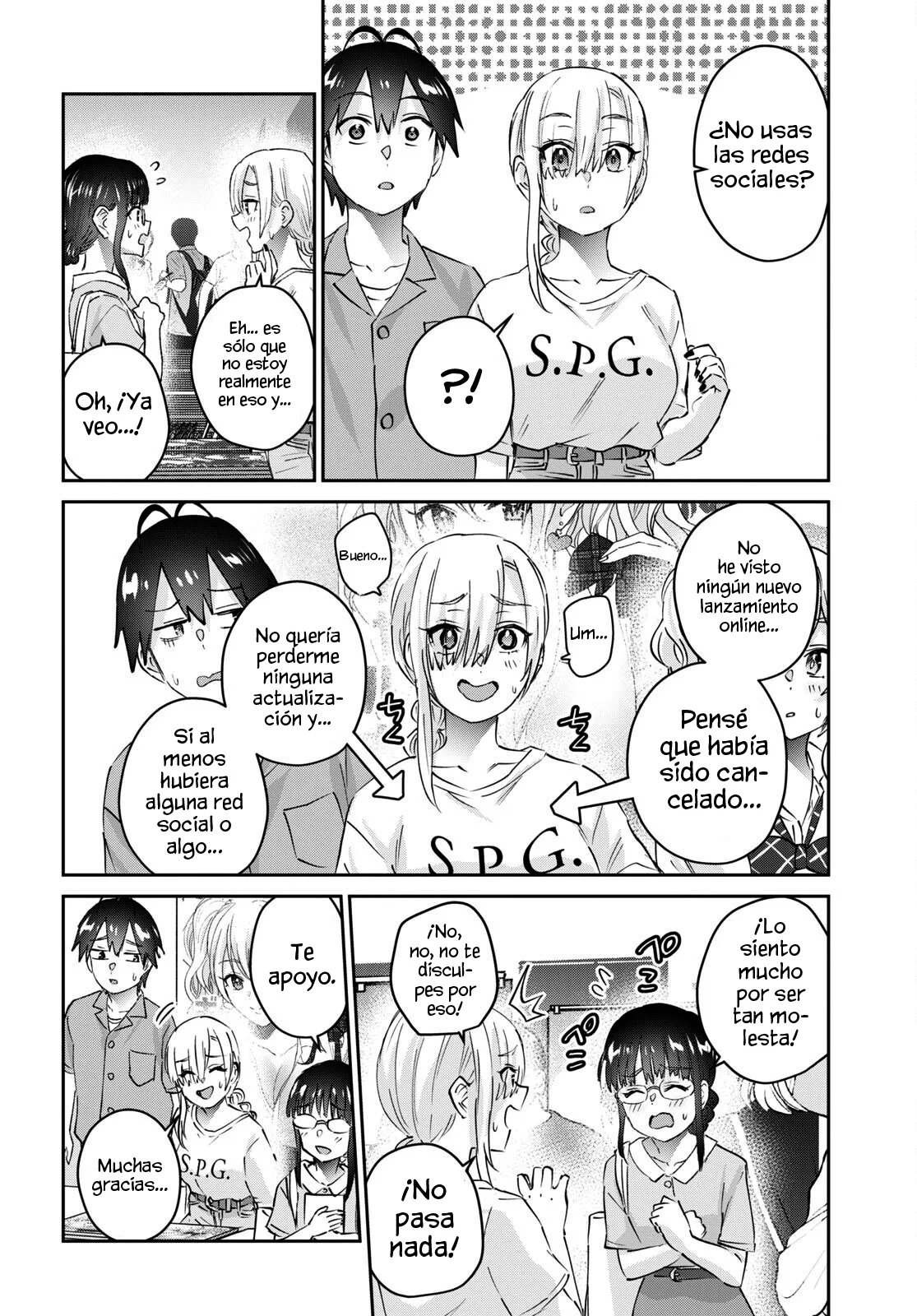 Hajimete no Gal capítulo 171 página 10