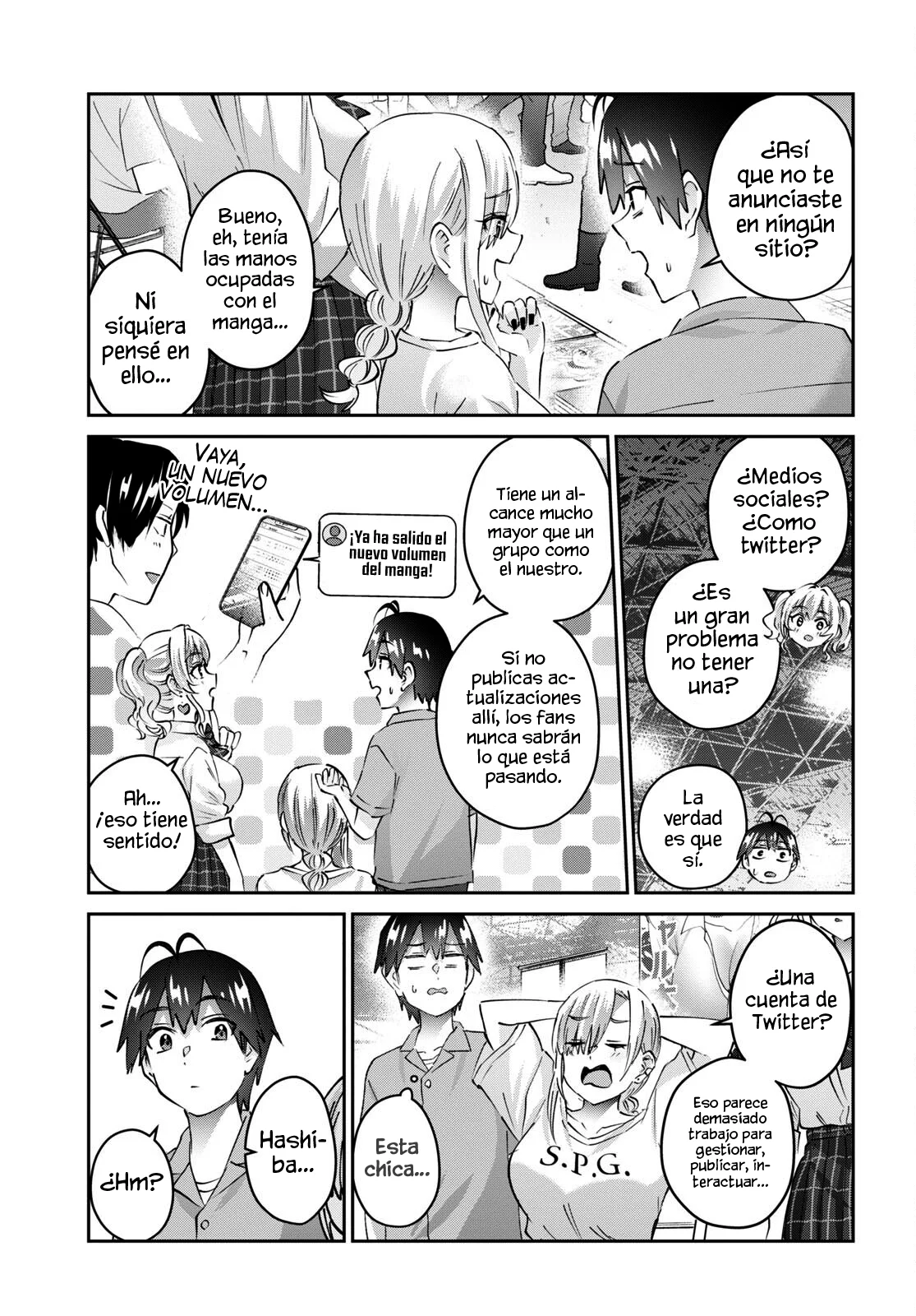 Hajimete no Gal capítulo 171 página 11