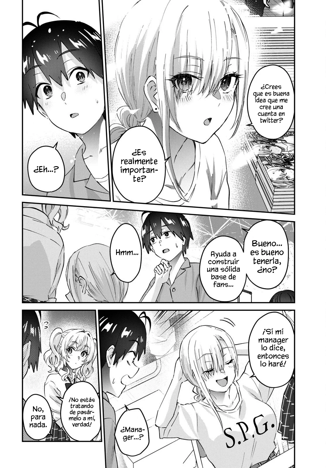 Hajimete no Gal capítulo 171 página 12