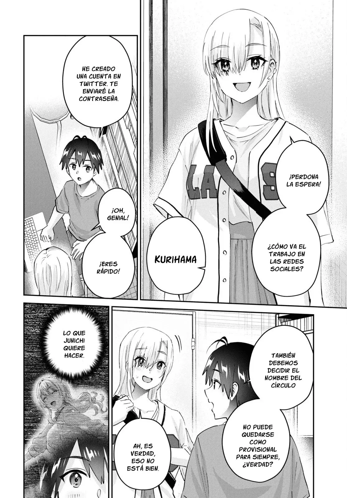 Hajimete no Gal capítulo 173 página 3