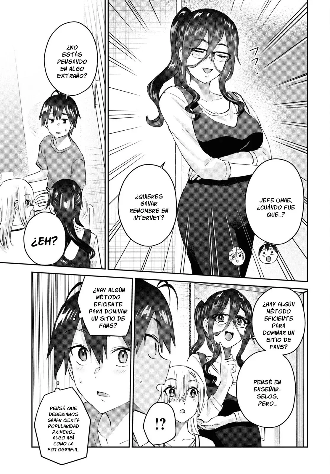Hajimete no Gal capítulo 173 página 8