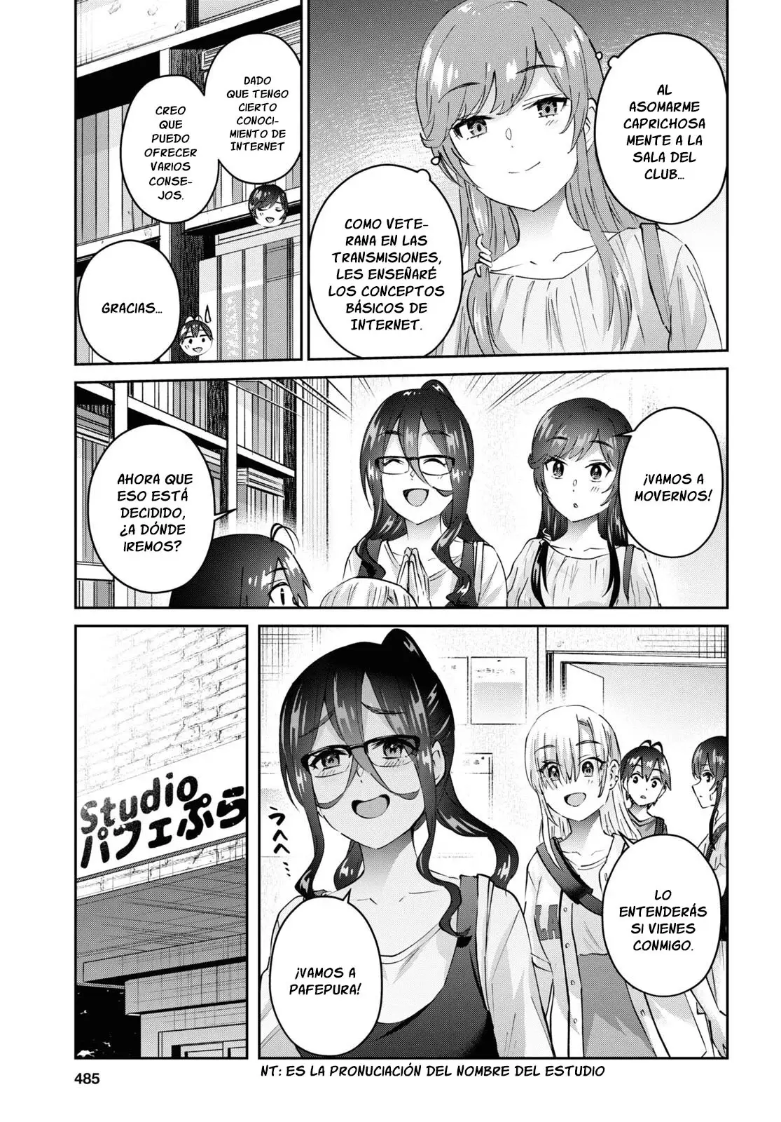 Hajimete no Gal capítulo 173 página 10
