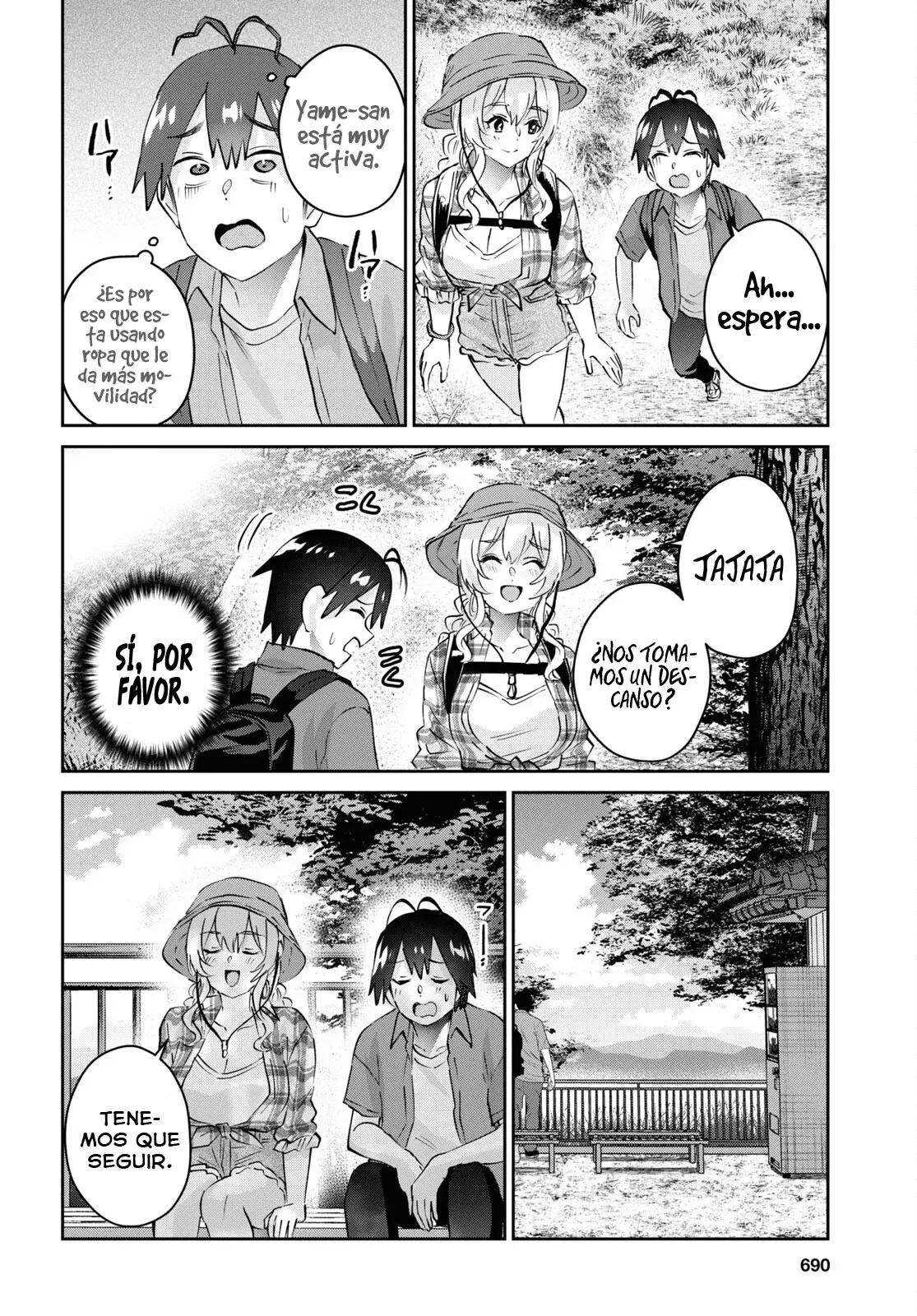 Hajimete no Gal capítulo 175 página 8