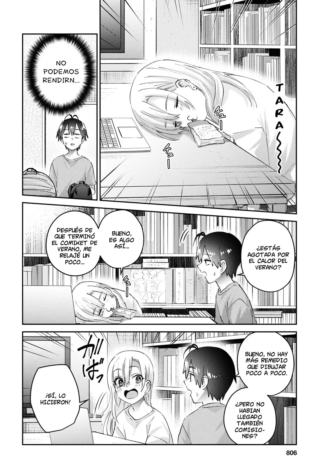Hajimete no Gal capítulo 177 página 5