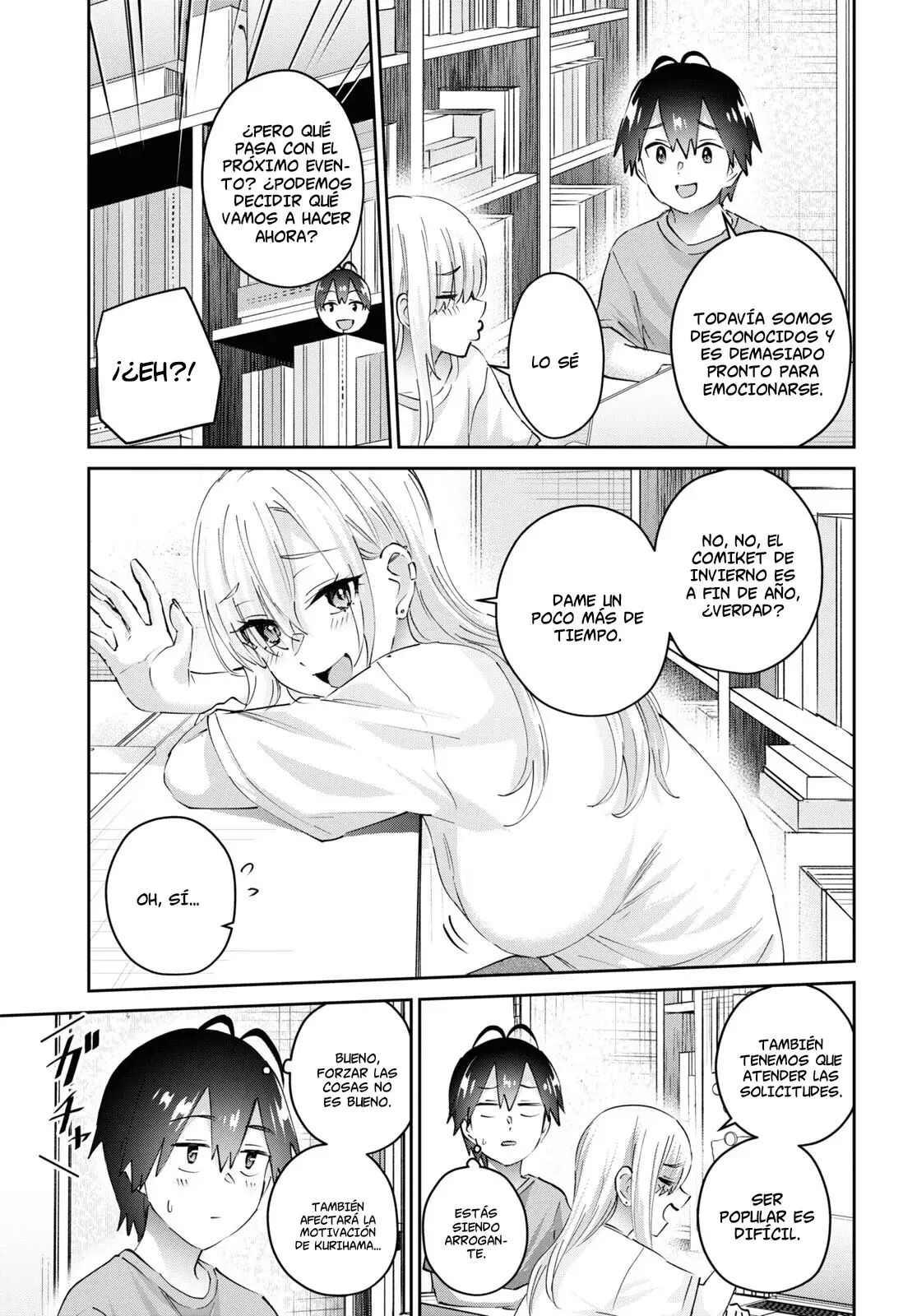 Hajimete no Gal capítulo 177 página 8