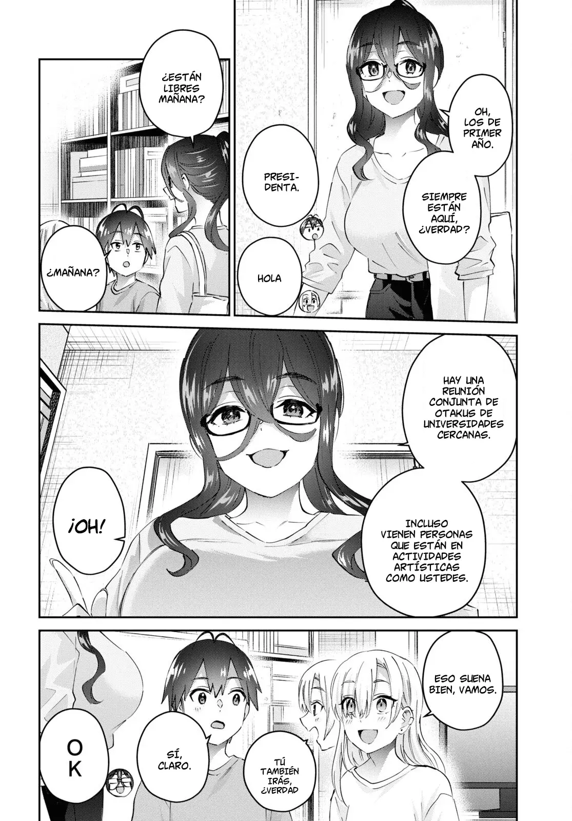 Hajimete no Gal capítulo 177 página 9