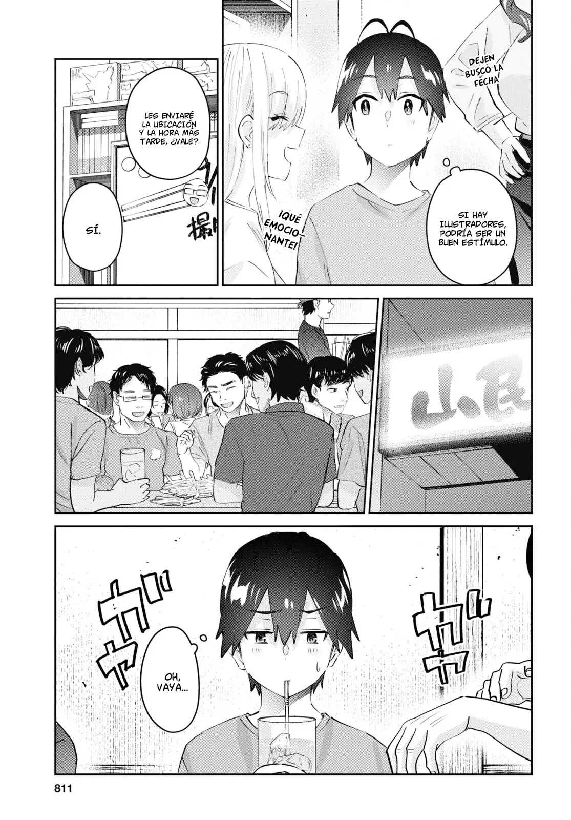Hajimete no Gal capítulo 177 página 10