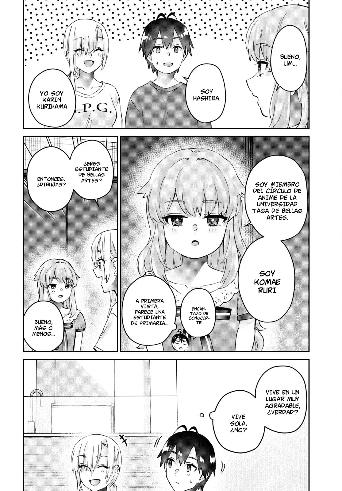 Hajimete no Gal capítulo 177 página 17