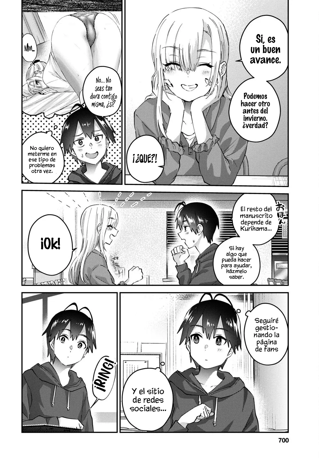 Hajimete no Gal capítulo 179 página 2