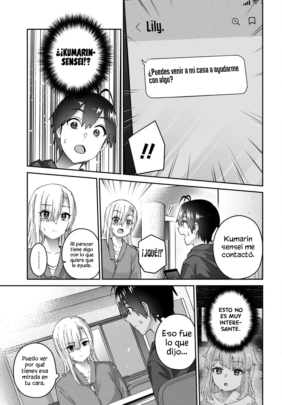 Hajimete no Gal capítulo 179 página 3