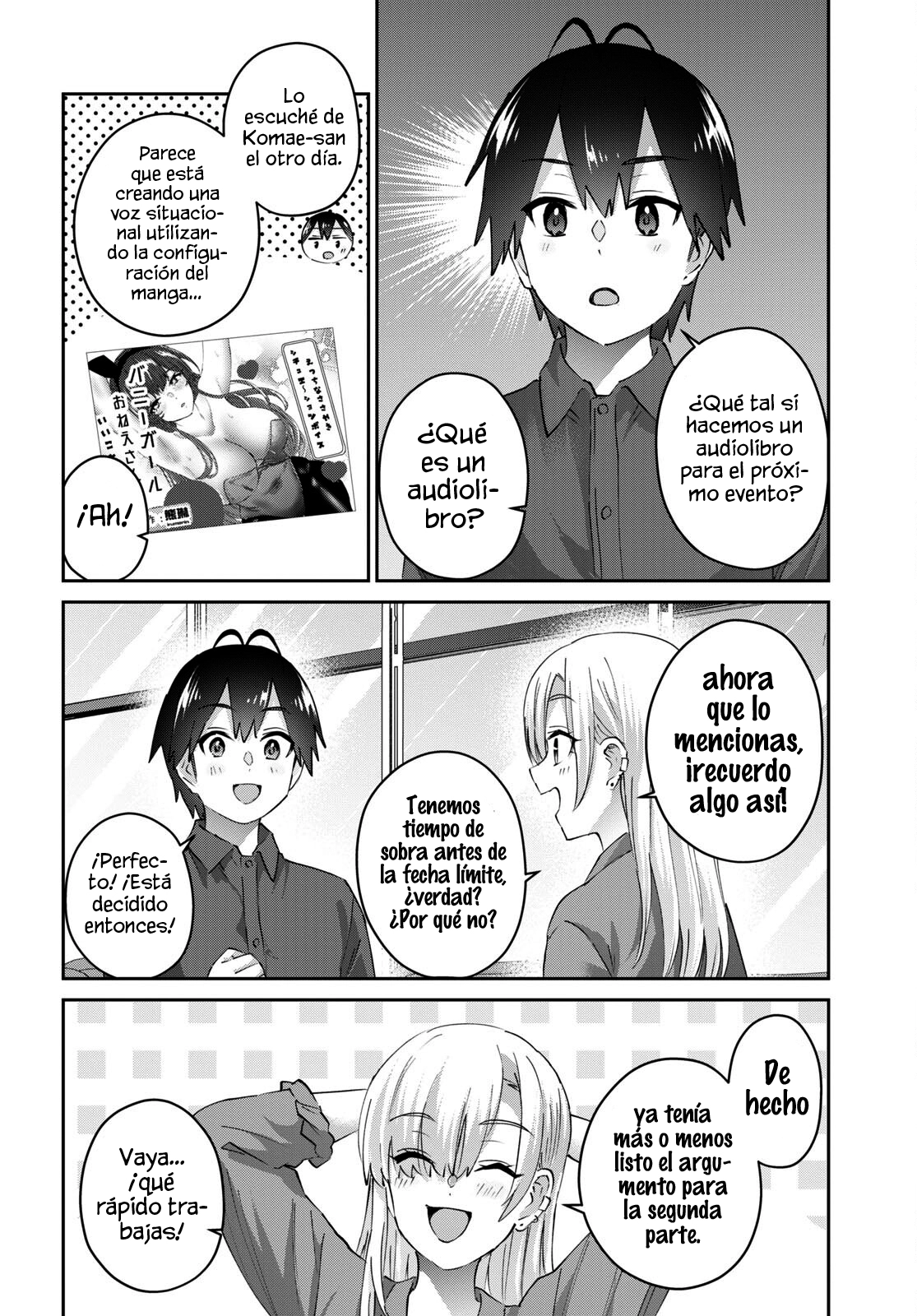 Hajimete no Gal capítulo 180 página 8