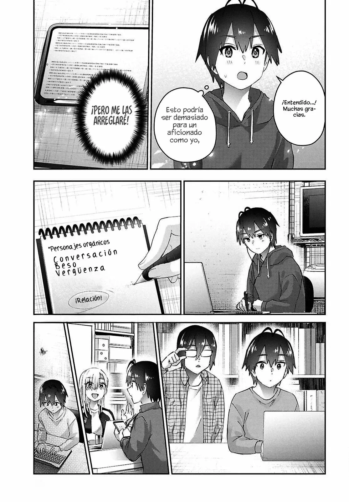Hajimete no Gal capítulo 182 página 7