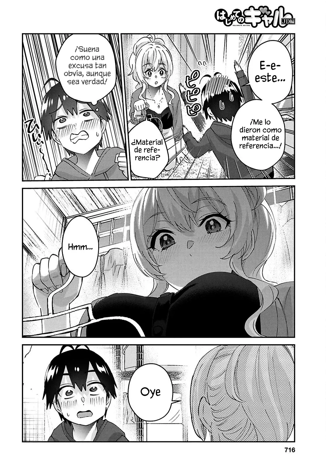 Hajimete no Gal capítulo 183 página 9