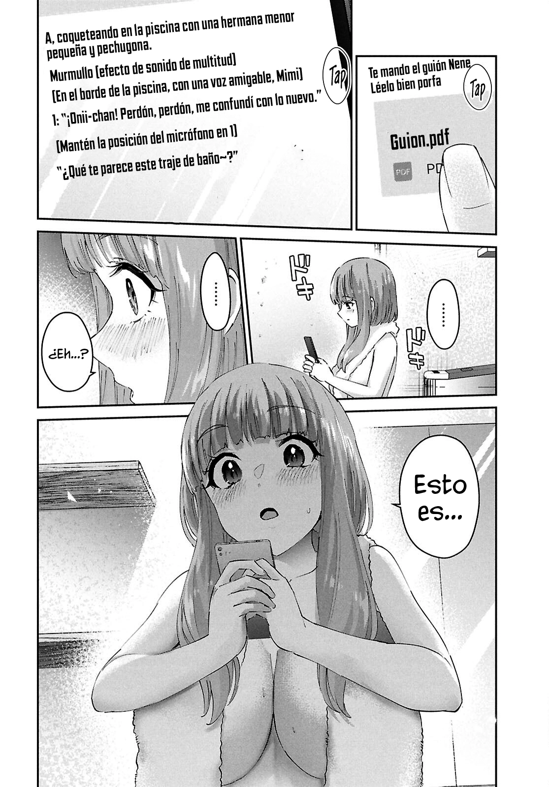 Hajimete no Gal capítulo 184 página 6