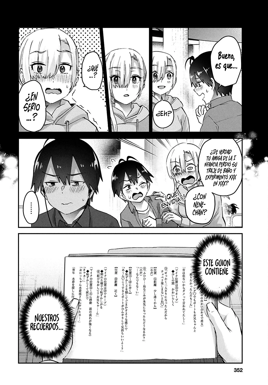 Hajimete no Gal capítulo 184 página 12