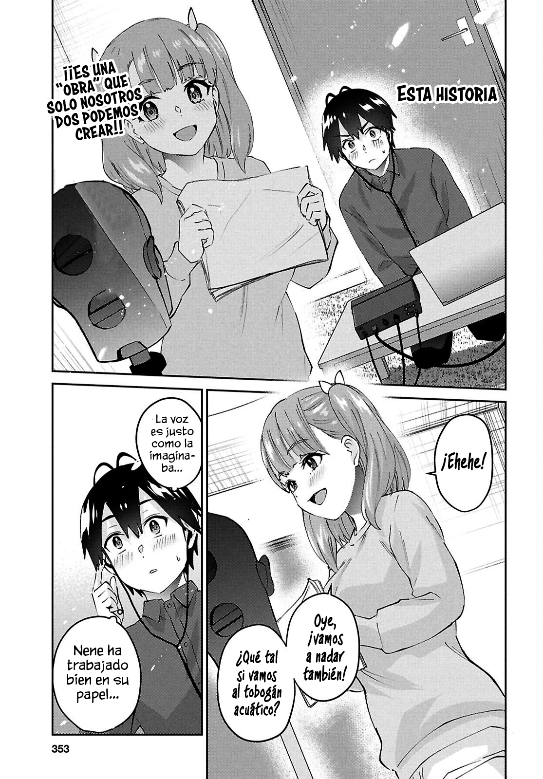 Hajimete no Gal capítulo 184 página 13
