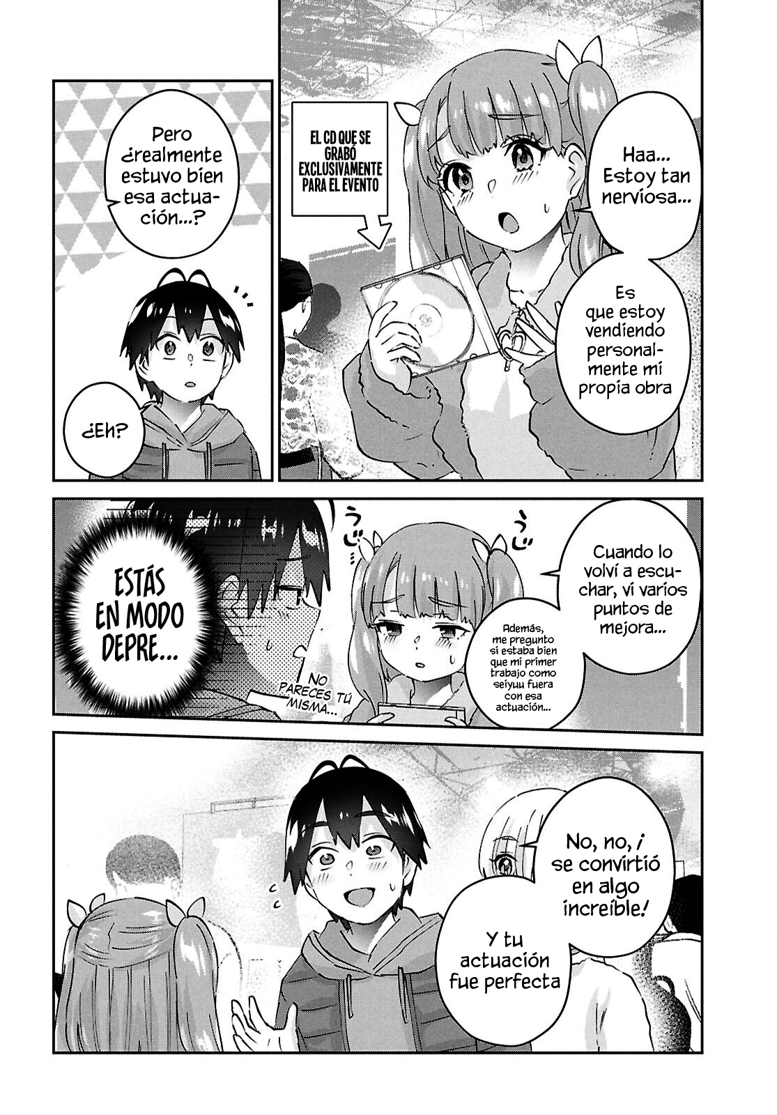 Hajimete no Gal capítulo 185 página 4