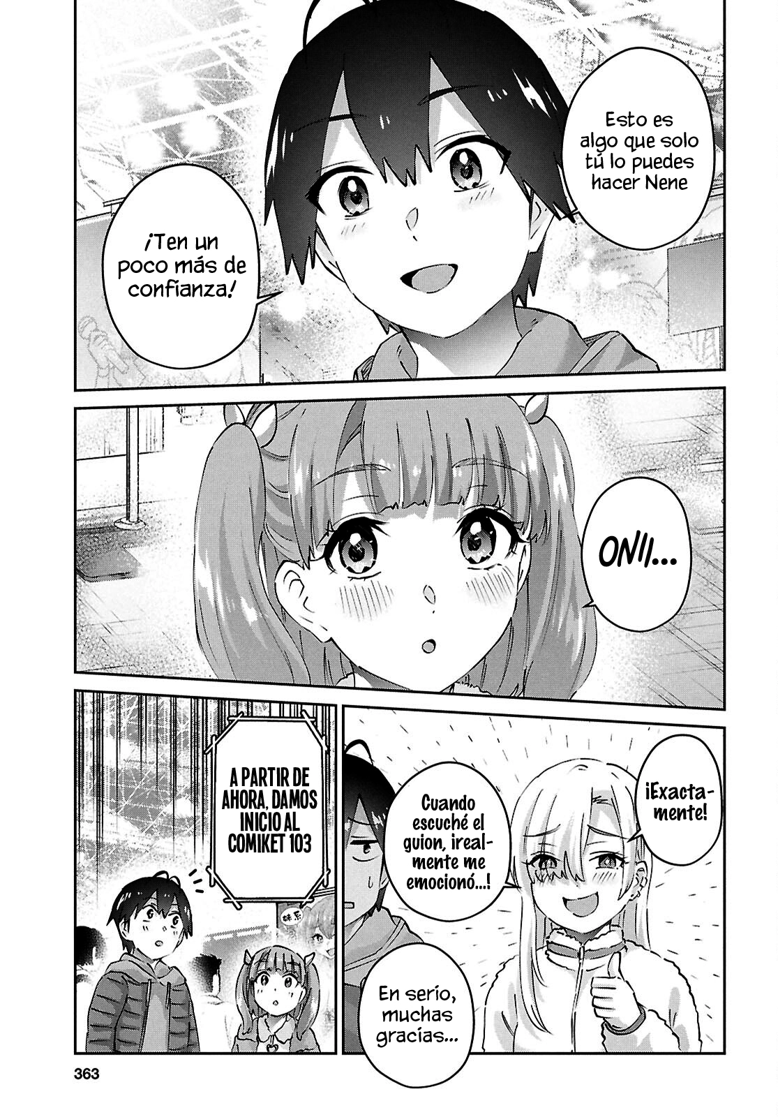 Hajimete no Gal capítulo 185 página 5