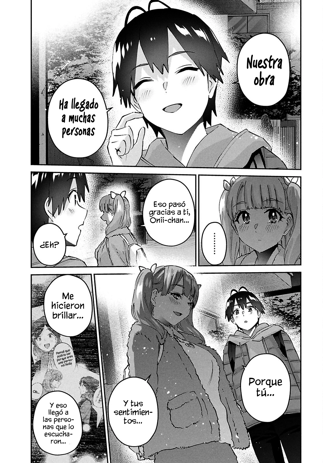 Hajimete no Gal capítulo 185 página 17