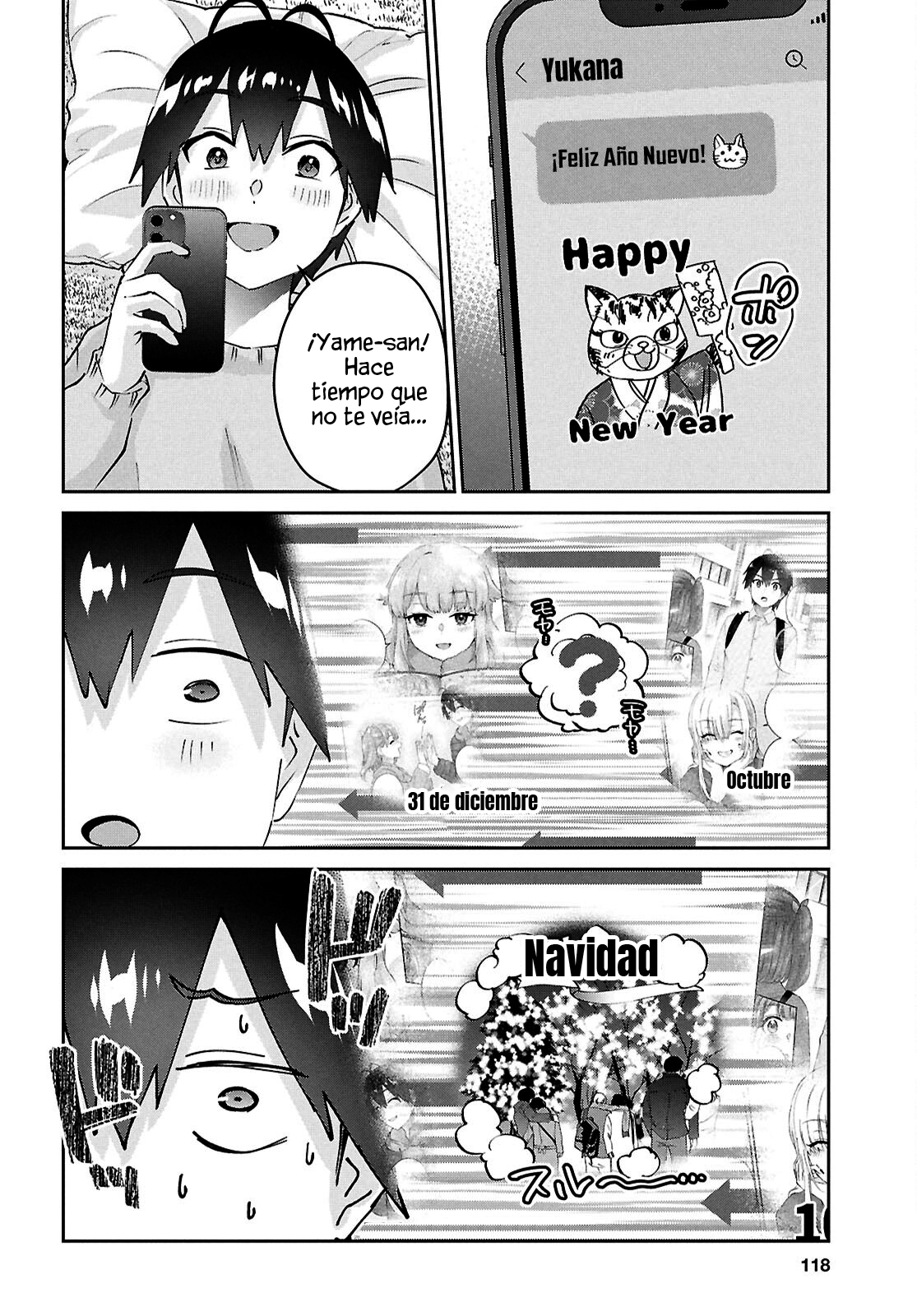 Hajimete no Gal capítulo 186 página 4