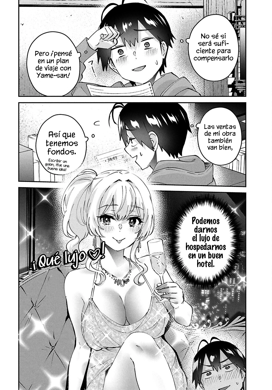 Hajimete no Gal capítulo 186 página 8