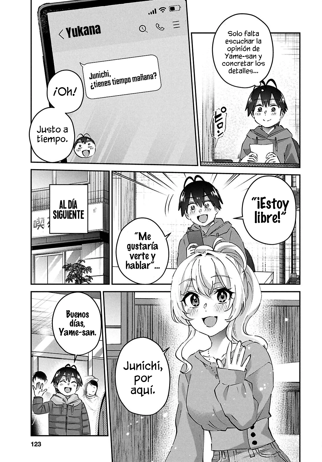 Hajimete no Gal capítulo 186 página 9