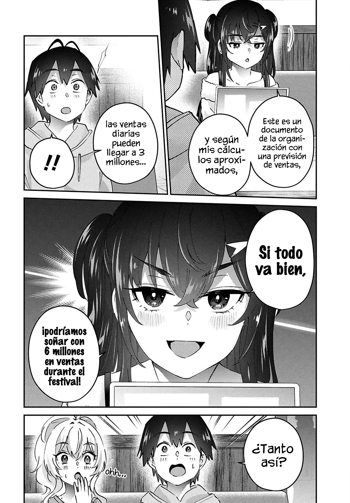 Hajimete no Gal capítulo 187 página 6