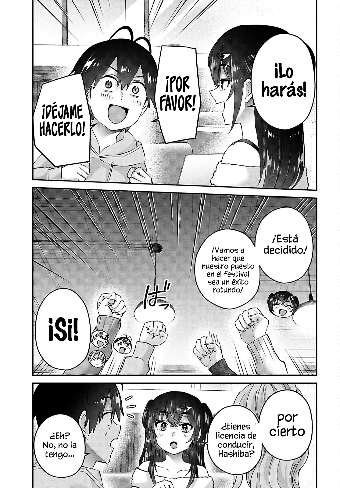 Hajimete no Gal capítulo 187 página 9