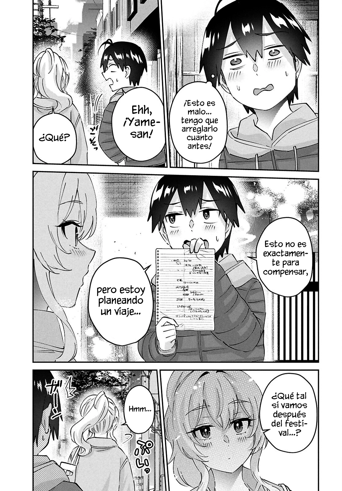 Hajimete no Gal capítulo 187 página 13