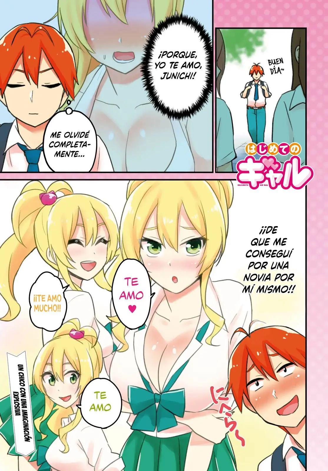 Hajimete no Gal capítulo 21 página 2