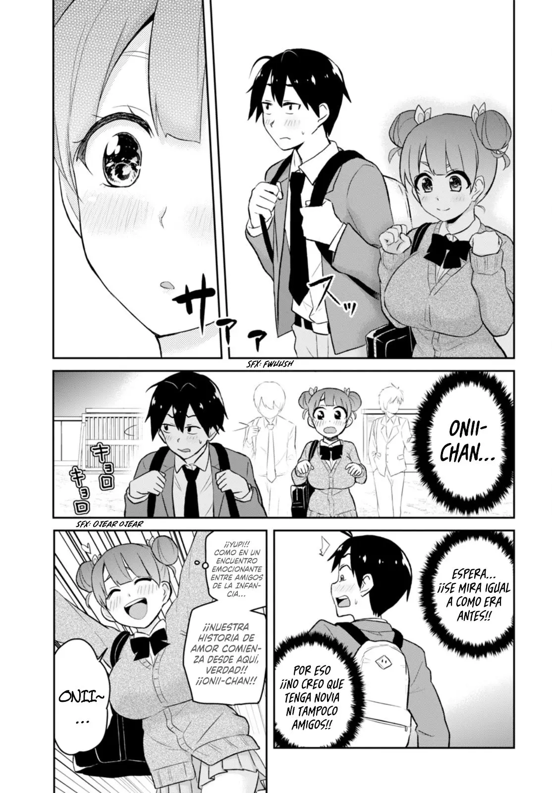 Hajimete no Gal capítulo 28 página 11