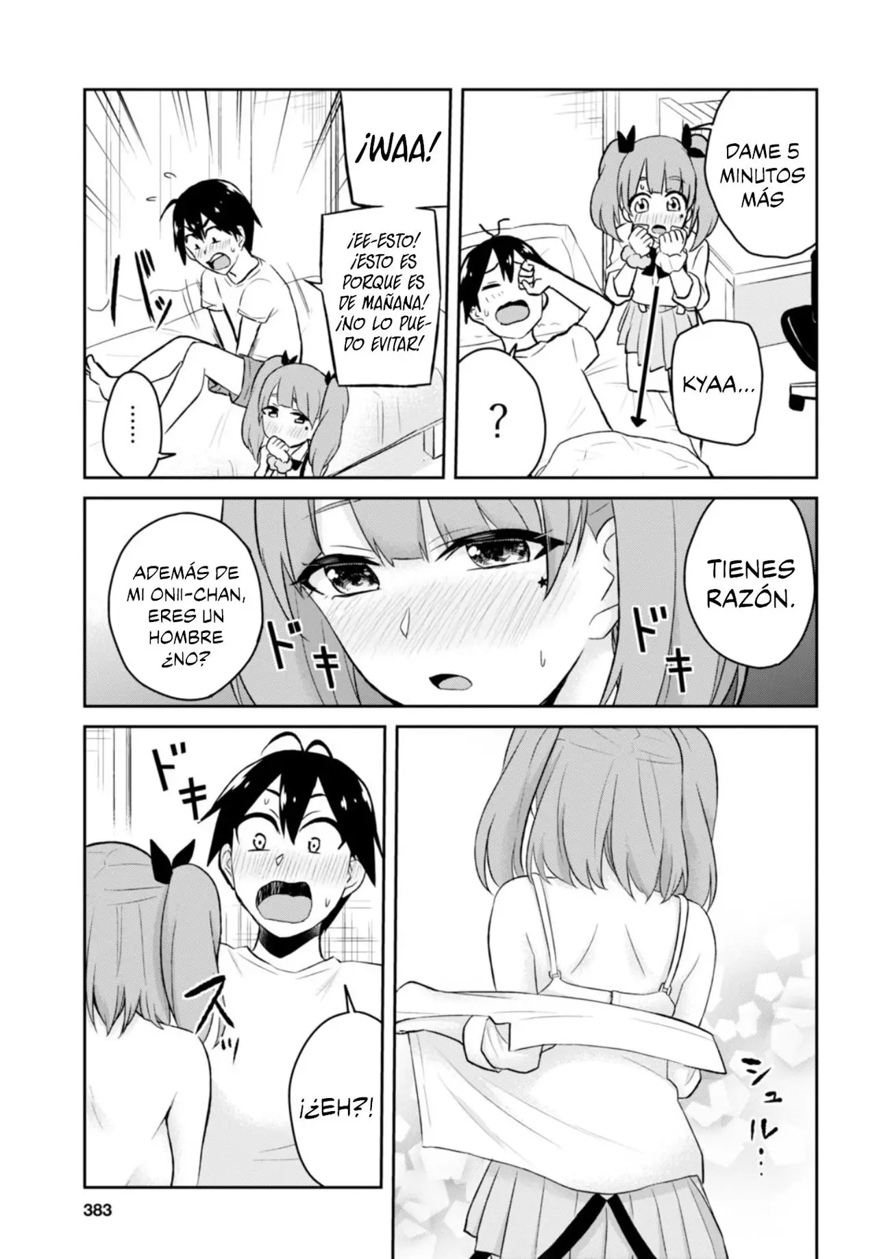 Hajimete no Gal capítulo 29 página 8