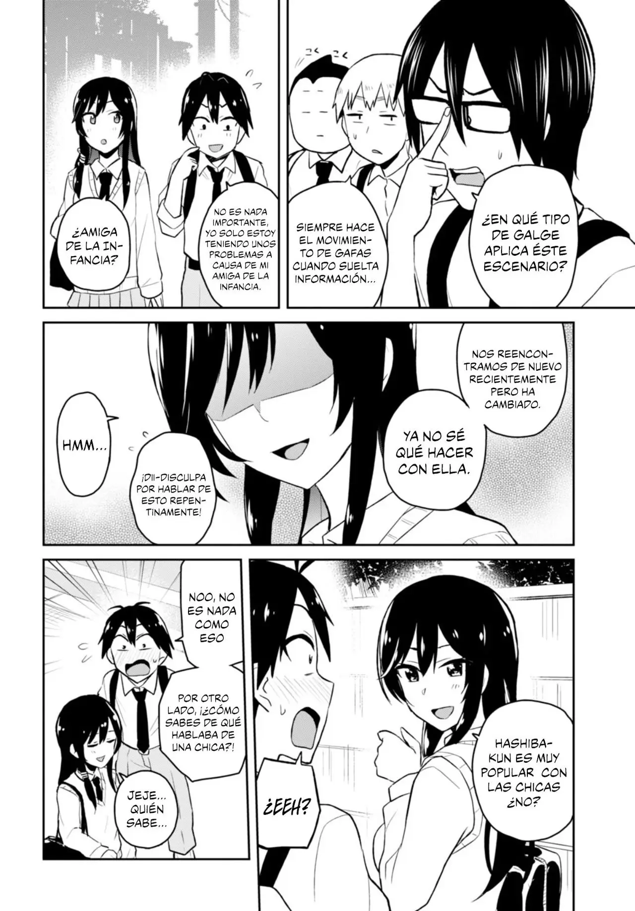 Hajimete no Gal capítulo 29 página 11