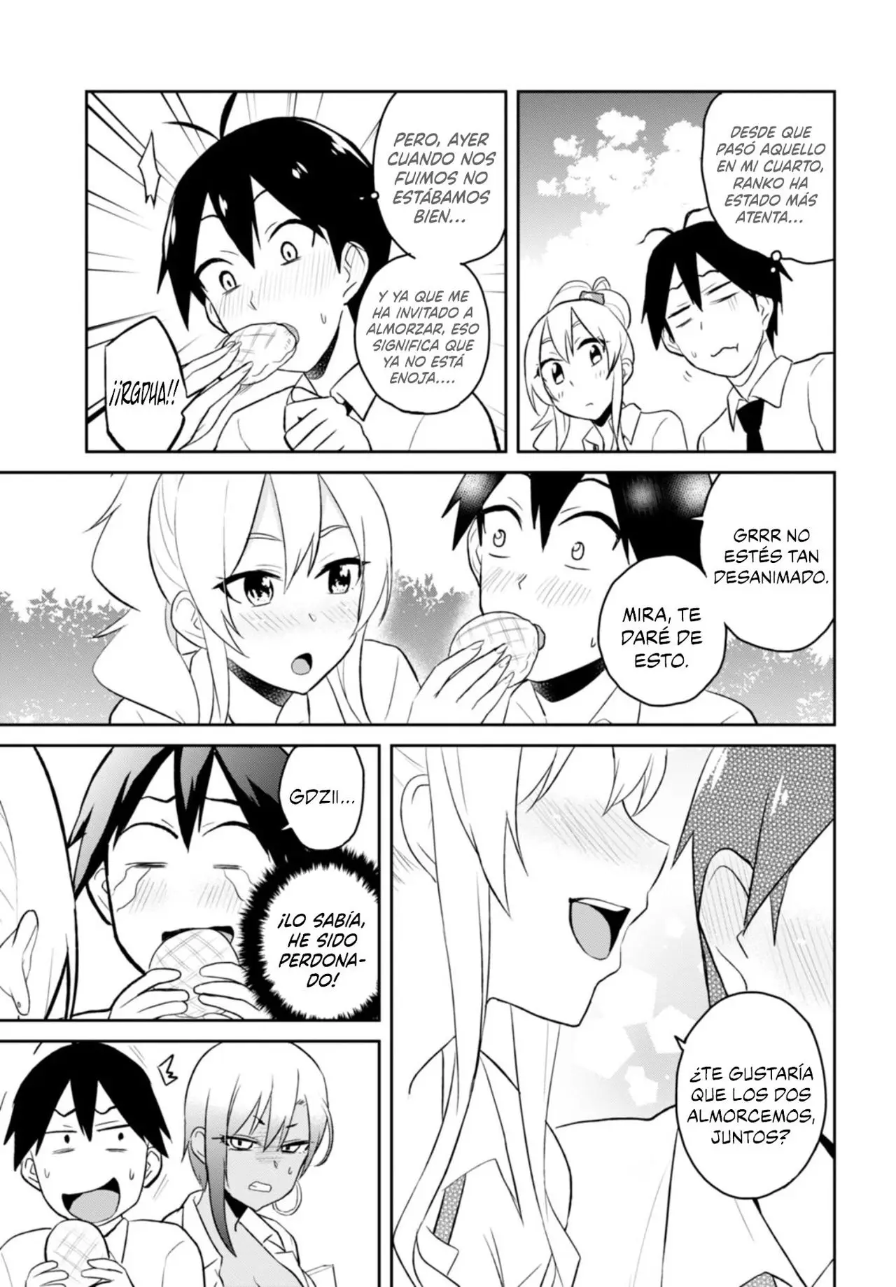 Hajimete no Gal capítulo 29 página 14